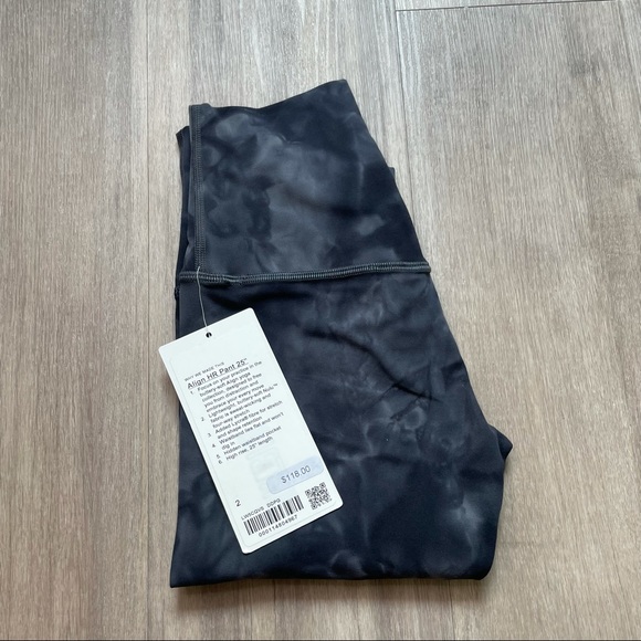 Align Pant 25" *Diamond Dye - Graphite Grey - Picture 6 of 7